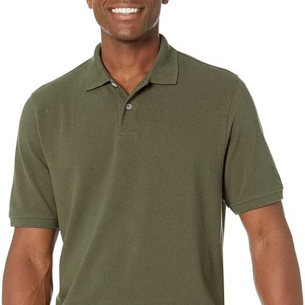 Men's Khaki Polo Shirt